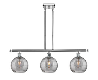 Ballston Three Light Island Pendant in Polished Chrome (405|516-3I-PC-G1213-8SM)