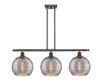 Ballston Three Light Island Pendant in Matte Black (405|516-3I-BK-G1213-10SM)