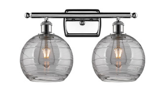 Ballston Two Light Bath Vanity in Polished Chrome (405|516-2W-PC-G1213-8SM)