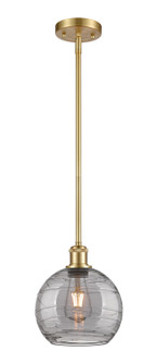 Ballston One Light Mini Pendant in Satin Gold (405|516-1S-SG-G1213-8SM)