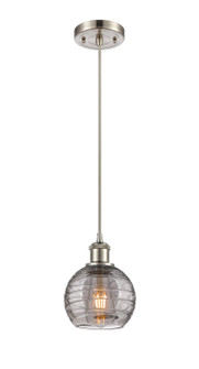 Ballston One Light Mini Pendant in Brushed Satin Nickel (405|516-1P-SN-G1213-6SM)