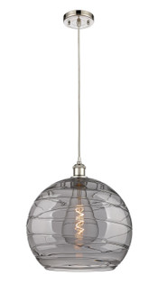 Ballston One Light Pendant in Polished Nickel (405|516-1P-PN-G1213-14SM)