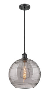 Ballston One Light Mini Pendant in Matte Black (405|516-1P-BK-G1213-12SM)