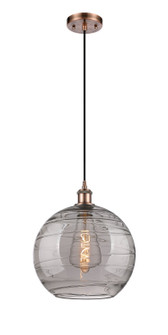 Ballston One Light Mini Pendant in Antique Copper (405|516-1P-AC-G1213-12SM)
