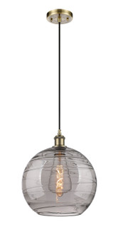 Ballston One Light Mini Pendant in Antique Brass (405|516-1P-AB-G1213-12SM)