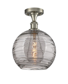 Ballston One Light Semi-Flush Mount in Brushed Satin Nickel (405|516-1C-SN-G1213-10SM)