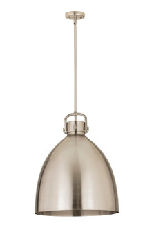 Downtown Urban One Light Pendant in Satin Nickel (405|410-1SL-SN-M412-18W)