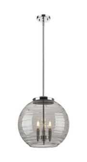 Essex Three Light Pendant in Polished Chrome (405|221-3S-PC-G1213-16SM)