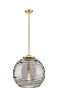 Essex One Light Pendant in Satin Gold (405|221-1S-SG-G1213-18SM)