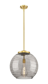 Essex One Light Pendant in Satin Gold (405|221-1S-SG-G1213-16SM)