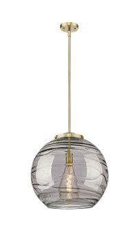 Ballston One Light Pendant in Antique Brass (405|221-1S-AB-G1213-18SM)