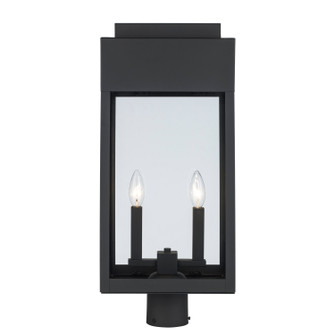Marley Two Light Post Lantern in Black (110|51524 BK)