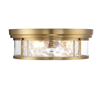 Ashton Four Light Flush Mount in Warm Brass (159|V6-L6-4906-4-322)