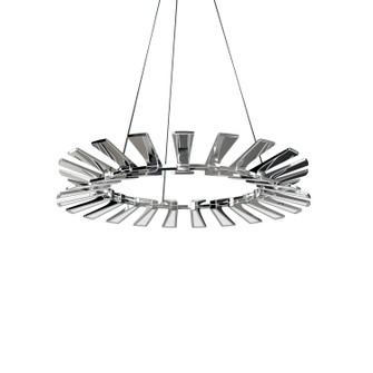 Wedge LED Pendant in Polished Chrome (326|WEG-36C-PC-27U-30K)