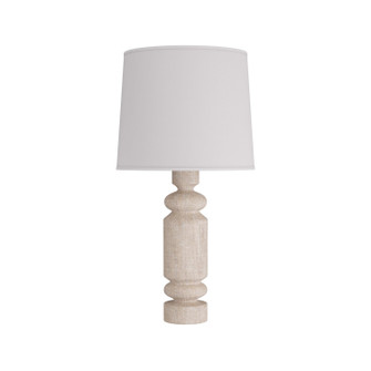 Woodrow One Light Table Lamp in Limewash (314|PTI01-SH010)