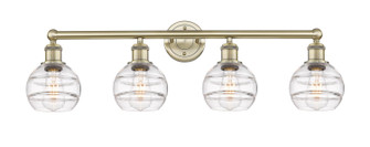 Edison LED Bath Vanity in Antique Brass (405|616-4W-AB-G556-6CL)