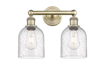 Edison Two Light Bath Vanity in Antique Brass (405|616-2W-AB-G558-6SDY)