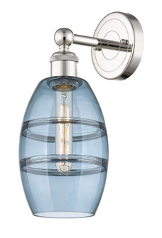 Edison One Light Wall Sconce in Brushed Satin Nickel (405|616-1W-SN-G557-6BL)
