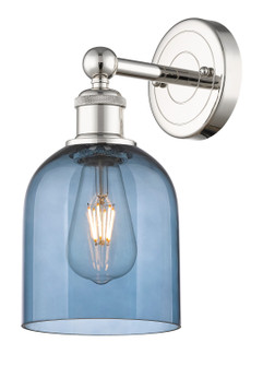 Edison One Light Wall Sconce in Polished Nickel (405|616-1W-PN-G558-6BL)