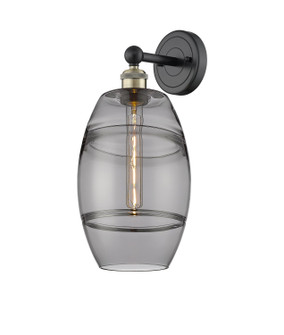 Edison One Light Wall Sconce in Black Antique Brass (405|616-1W-BAB-G557-8SM)