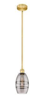 Edison One Light Mini Pendant in Satin Gold (405|616-1S-SG-G557-6SM)