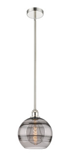 Edison One Light Mini Pendant in Polished Nickel (405|616-1S-PN-G556-10SM)
