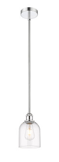 Edison One Light Mini Pendant in Polished Chrome (405|616-1S-PC-G558-6CL)