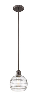 Edison One Light Mini Pendant in Oil Rubbed Bronze (405|616-1S-OB-G556-8CL)