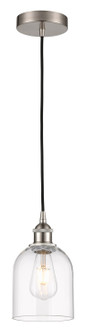 Edison One Light Mini Pendant in Brushed Satin Nickel (405|616-1P-SN-G558-6CL)