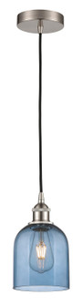 Edison One Light Mini Pendant in Brushed Satin Nickel (405|616-1P-SN-G558-6BL)