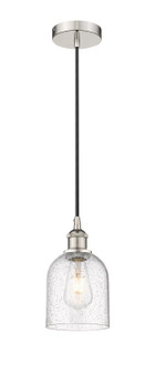 Edison One Light Mini Pendant in Polished Nickel (405|616-1P-PN-G558-6SDY)