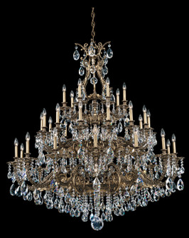 Sophia 35 Light Chandelier in Heirloom Bronze (53|6967-76S)