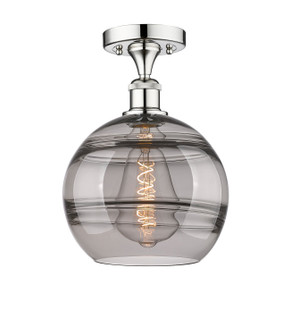 Edison One Light Semi-Flush Mount in Polished Chrome (405|616-1F-PC-G556-10SM)