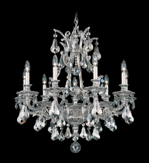 Sophia Nine Light Chandelier in Antique Silver (53|6949-48H)