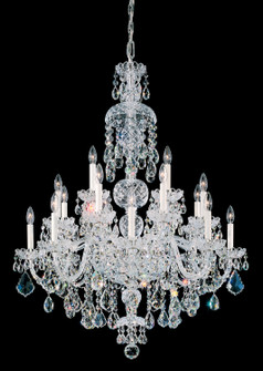 Olde World 25 Light Chandelier in Polished Silver (53|6860-40H)