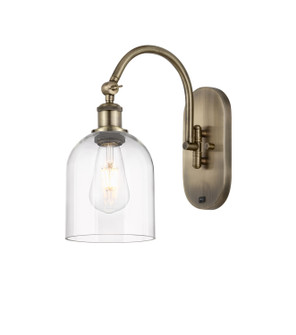 Ballston One Light Swing Arm in Antique Brass (405|518-1W-AB-G558-6CL)