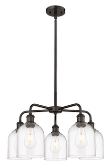 Ballston Five Light Chandelier in Oil Rubbed Bronze (405|516-5CR-OB-G558-6CL)