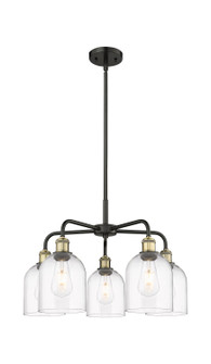 Ballston Five Light Chandelier in Black Antique Brass (405|516-5CR-BAB-G558-6CL)