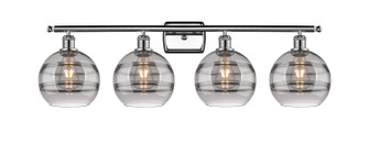 Ballston Four Light Bath Vanity in Polished Chrome (405|516-4W-PC-G556-8SM)