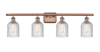 Ballston Four Light Bath Vanity in Antique Copper (405|516-4W-AC-G559-5CL)