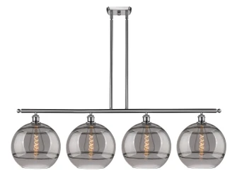 Ballston Four Light Island Pendant in Antique Copper (405|516-4I-AC-G556-12CL)