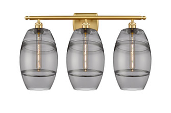 Ballston Three Light Bath Vanity in Polished Chrome (405|516-3W-PC-G557-8SM)