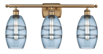 Ballston Three Light Bath Vanity in Brushed Brass (405|516-3W-BB-G557-6BL)