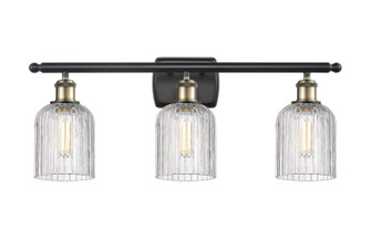 Ballston Three Light Bath Vanity in Black Antique Brass (405|516-3W-BAB-G559-5CL)