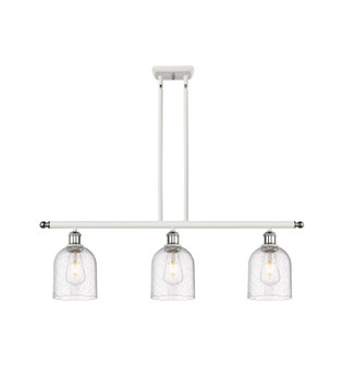 Ballston Three Light Island Pendant in White Polished Chrome (405|516-3I-WPC-G558-6SDY)