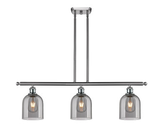 Ballston Three Light Island Pendant in Satin Gold (405|516-3I-SG-G558-6BL)