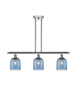Ballston Three Light Island Pendant in Polished Chrome (405|516-3I-PC-G558-6BL)