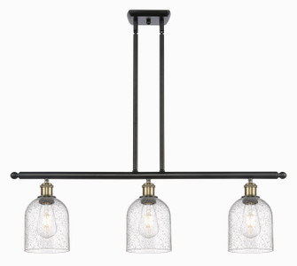 Ballston Three Light Island Pendant in Black Antique Brass (405|516-3I-BAB-G558-6SDY)