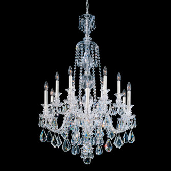 Hamilton 12 Light Chandelier in Polished Silver (53|5708CL)