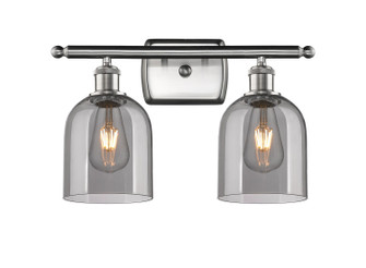 Ballston Two Light Bath Vanity in Brushed Satin Nickel (405|516-2W-SN-G558-6SM)